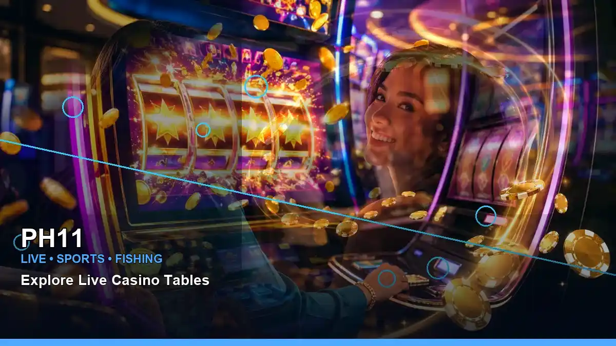 PH11 live casino games in a dynamic side-by-side layout for Philippine players